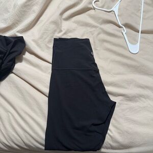 lululemon align high-rise pant 25” size 6, black